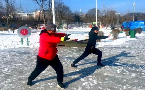 安图冬季运动热情不减 市民健身休闲活动忙